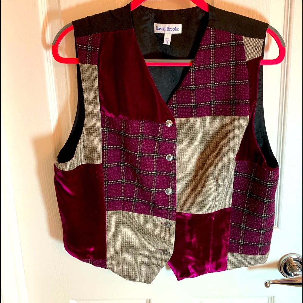 Vintage David Brooks Vest